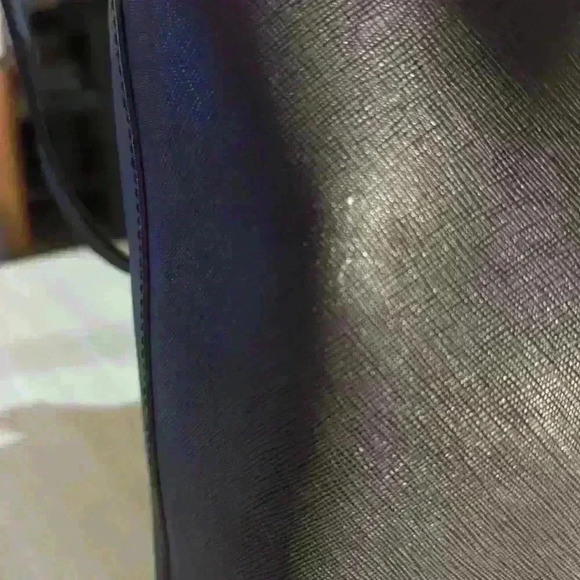 Tory Burch Blue Leather “New York” Tote - Picture 8 of 8